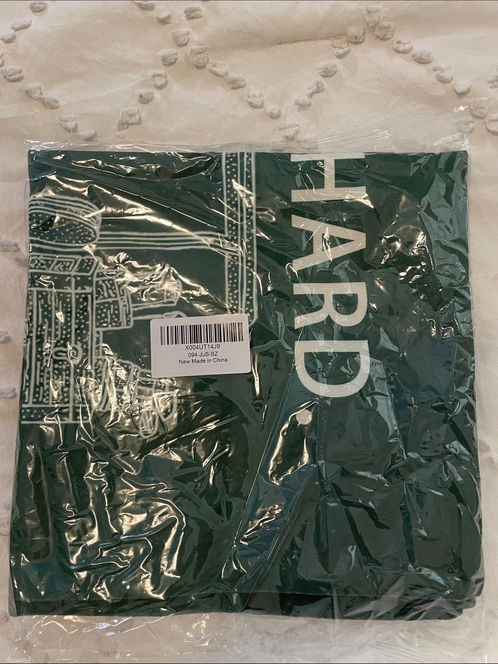 Work Hard Golf Harder Green Golf Cart pillow cover new